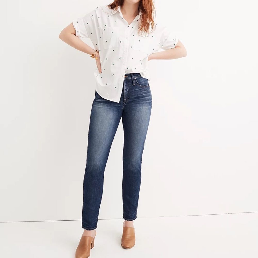 New Madewell Slim Straight Jeans 23T